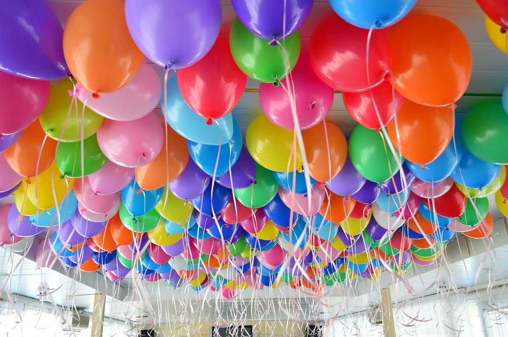Оформление мероприятия воздушными шарами в Екатеринбурге